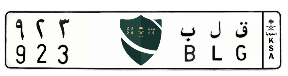 لوحة ق ل ب 923